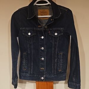 Levi's Youth Dark Blue Denim Jacket